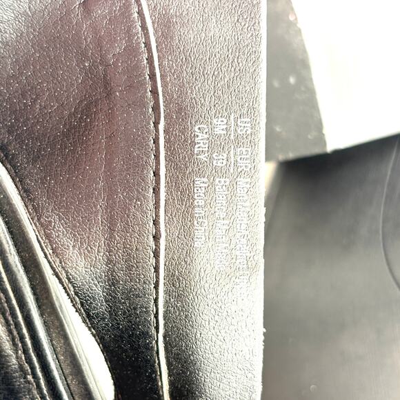 Sam Edelman Circus Carly Cut Out Boots 9 Black Ankle Booties Western Heel - Picture 6 of 8